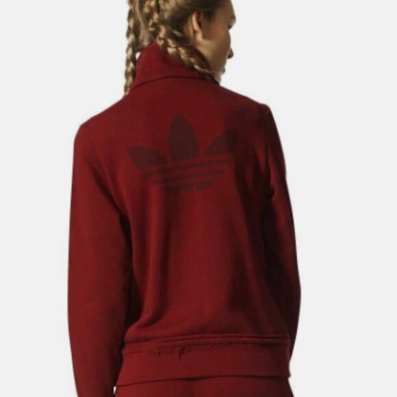 WOMENS ADIDAS Originals Tubular Chicago Firebird Track Top Jacket, Size L  #BR93 - Picture 2 of 3